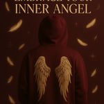 Embrace Your Inner Angel: The Rebirth Angel Wings Oversize Hoodie in Burgundy